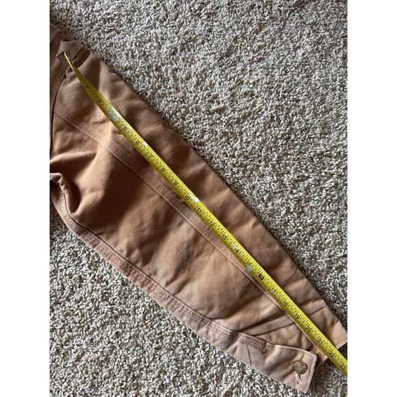 Vintage Carhartt X01 BRN 34 Short Bloody Guts Insulated Caramel Brown Coveralls - Picture 9 of 9